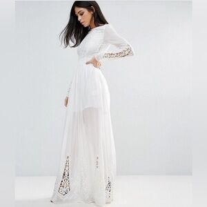 The Jetset Diaries Gypsy Lace Maxi Dress
